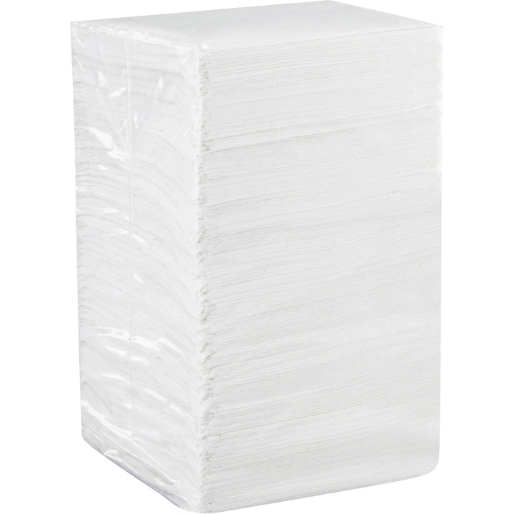 Image of Dixie BevNap 96019 1/4-Fold Beverage Napkin, 1 Ply, 9.50" W x 9.50" Length, White, 500 / Pack