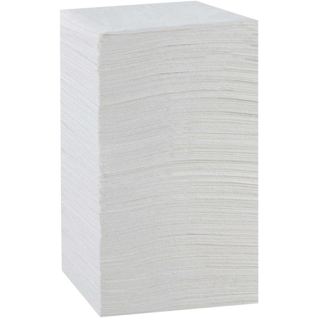 Image of Dixie BevNap 96019 1/4-Fold Beverage Napkin, 1 Ply, 9.50" W x 9.50" Length, White, 500 / Pack