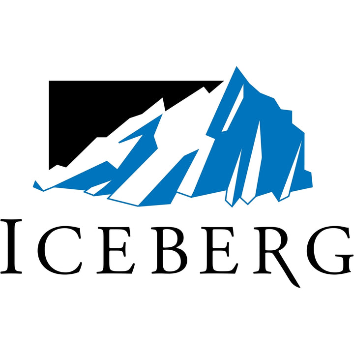 Image of Iceberg Clarity Glass Dry Erase Board with Aluminum Trim, 60" x 36", White Surface, Satin Aluminum Frame