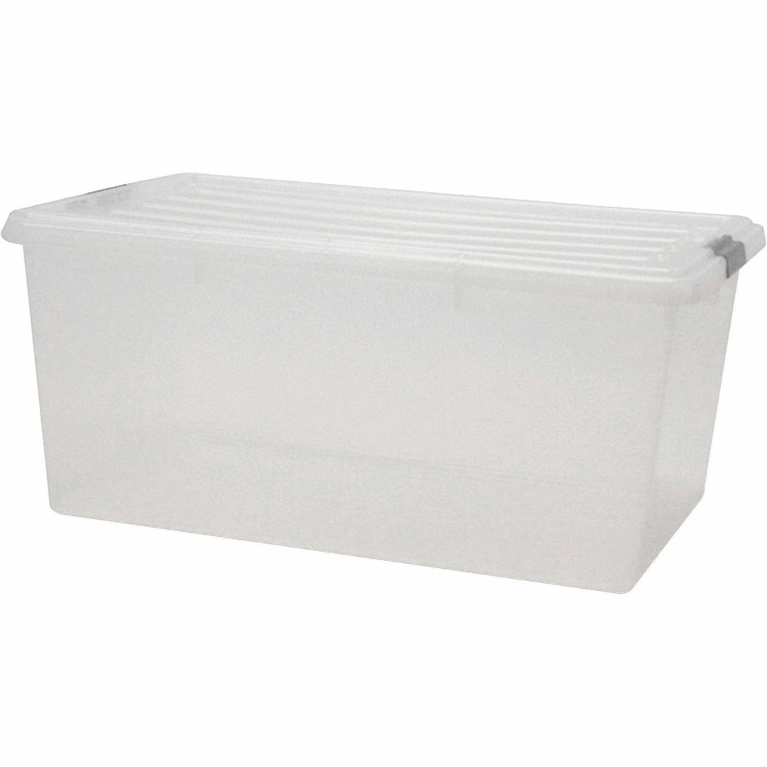 Image of Iris Storage Box W/Lid, 68 Qt, 17-1/4"x26-1/8"x11-3/4", 5/CT, CL