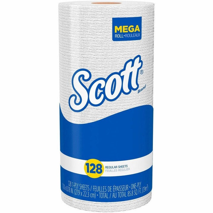 Image of Kimberly-Clark Professional Towel Rolls, Perforated, 11"x8-7/8", 128 Sht/RL, 20RL/CT, WE