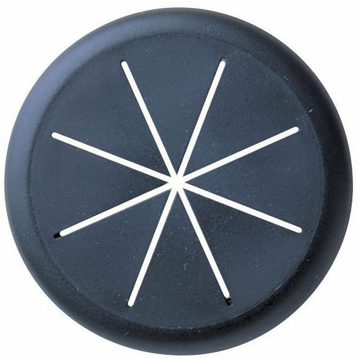 Image of Master Caster® Flexible Grommet, 2-3/8" Diameter, Black