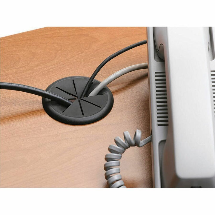 Image of Master Caster® Flexible Grommet, 2-3/8" Diameter, Black