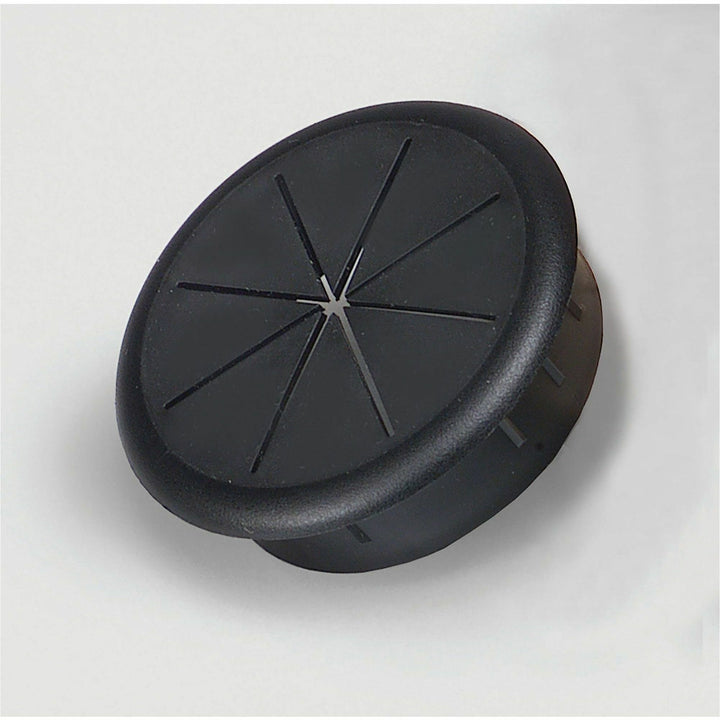 Image of Master Caster® Flexible Grommet, 2-3/8" Diameter, Black