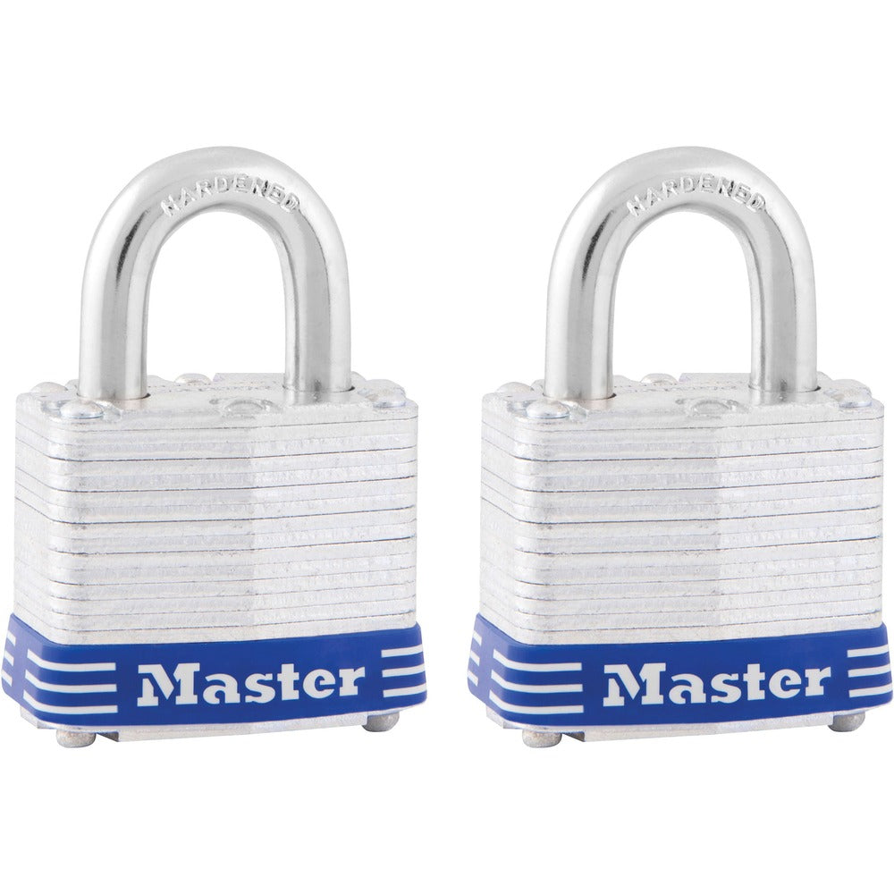 Image of Master Lock Company High Security Padlocks,Matching,Keyed Alike,2/PK