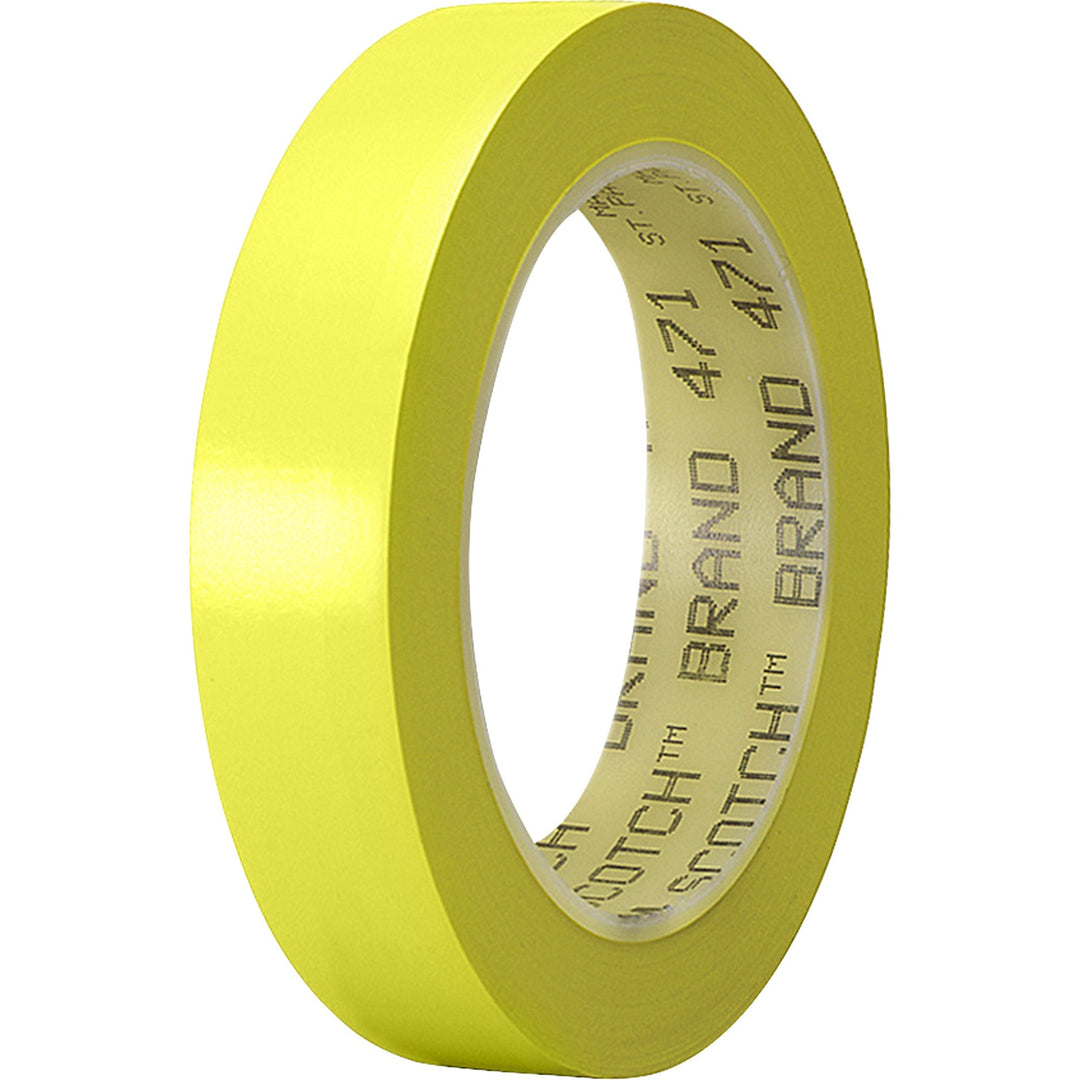 Image of 3M Marking Tape, Vinyl, 1"x108', Yellow