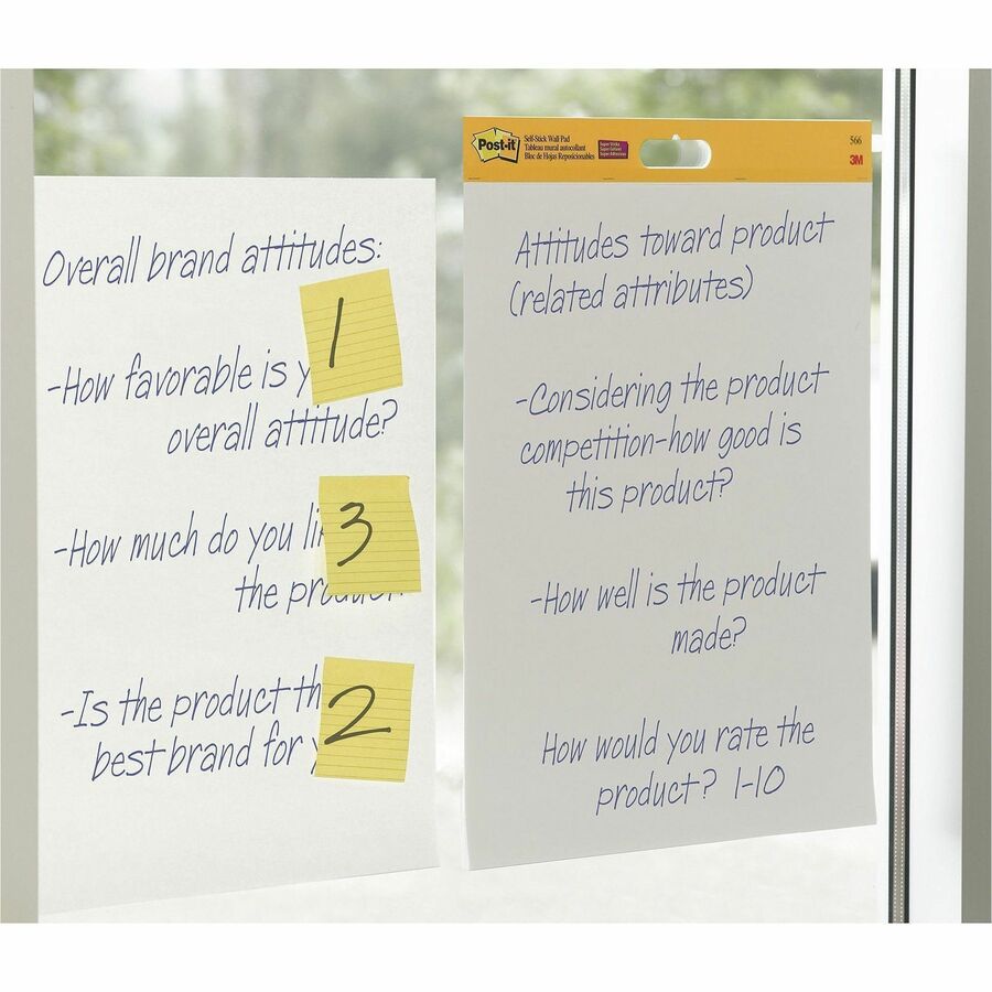 Image of Post-it® 566 Self-Stick Easel Pads