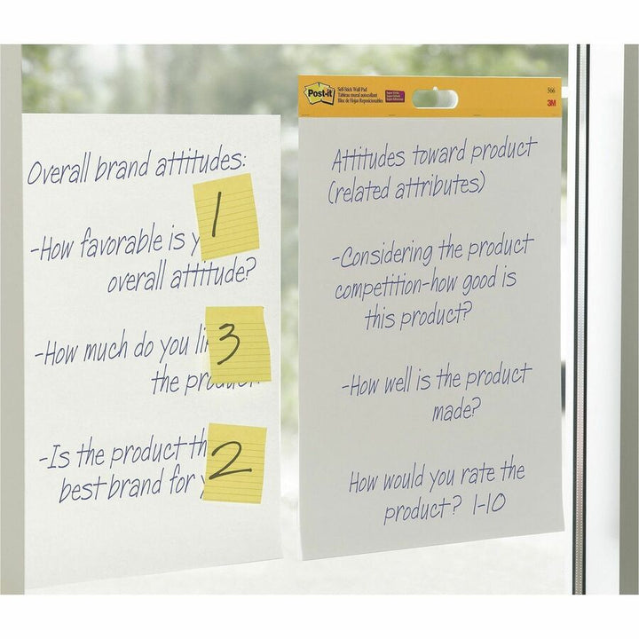 Image of Post-it® 566 Self-Stick Easel Pads
