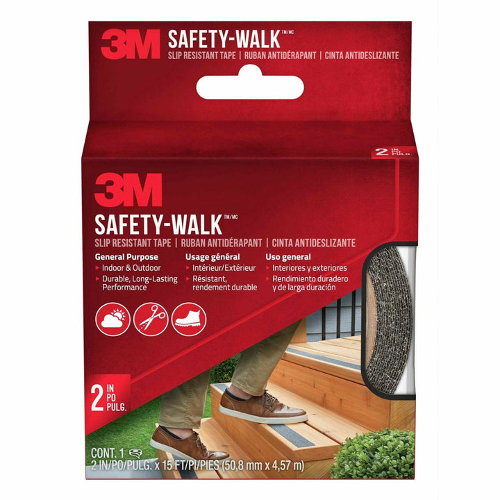 Image of 3M Safety Walk Step/Ladder Tread Tape, 2"x180", Black
