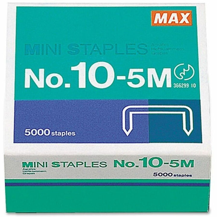 Image of MAX Mini Staples, f/Max HD-10DF, 3/8"W, 3/16"L, 5000/BX