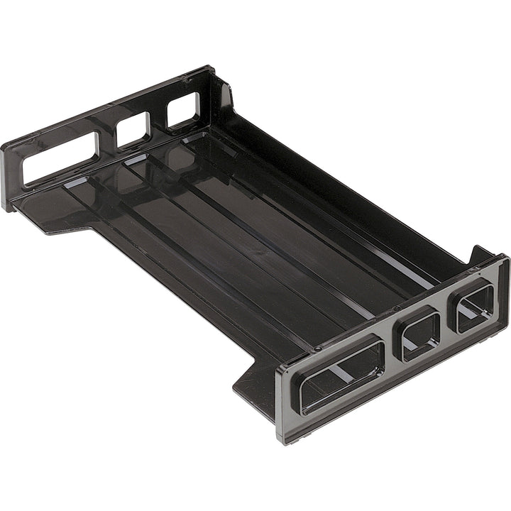 Image of Officemate Side Loading Stackable Desk Tray, 16-1/4"x9"x2-4/5", BK