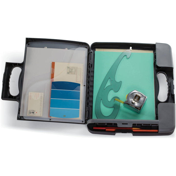 Image of Officemate Clipboard Storage Case,Hand Grips,11-3/4"x14-1/2"x1-1/2",GY