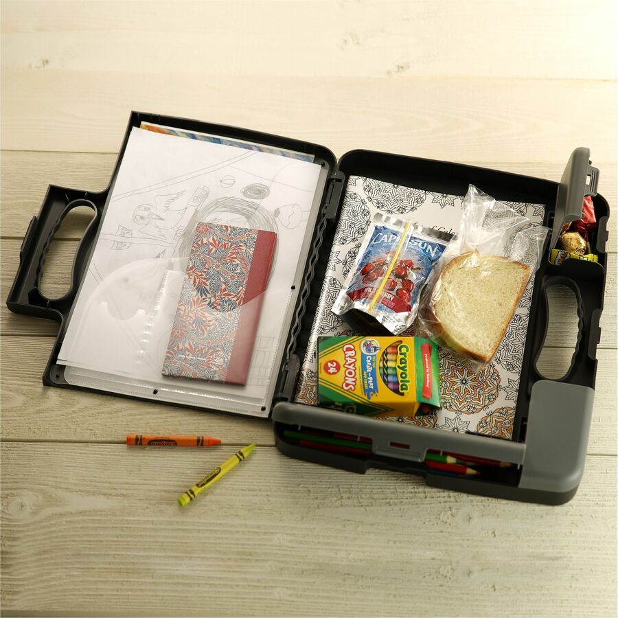 Image of Officemate Clipboard Storage Case,Hand Grips,11-3/4"x14-1/2"x1-1/2",GY