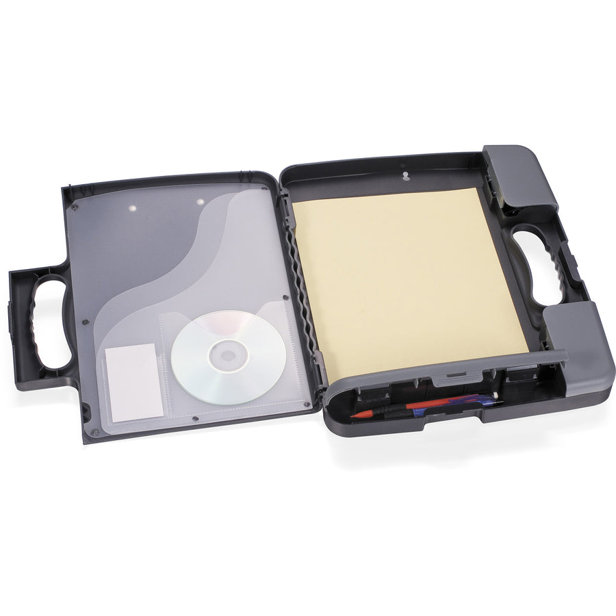 Image of Officemate Clipboard Storage Case,Hand Grips,11-3/4"x14-1/2"x1-1/2",GY