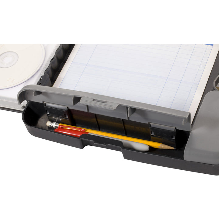 Image of Officemate Clipboard Storage Case,Hand Grips,11-3/4"x14-1/2"x1-1/2",GY