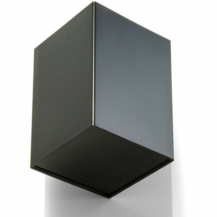 Image of Officemate Pencil cup, 3 Compartments, 2-7/8"x2-7/8"x4", Black