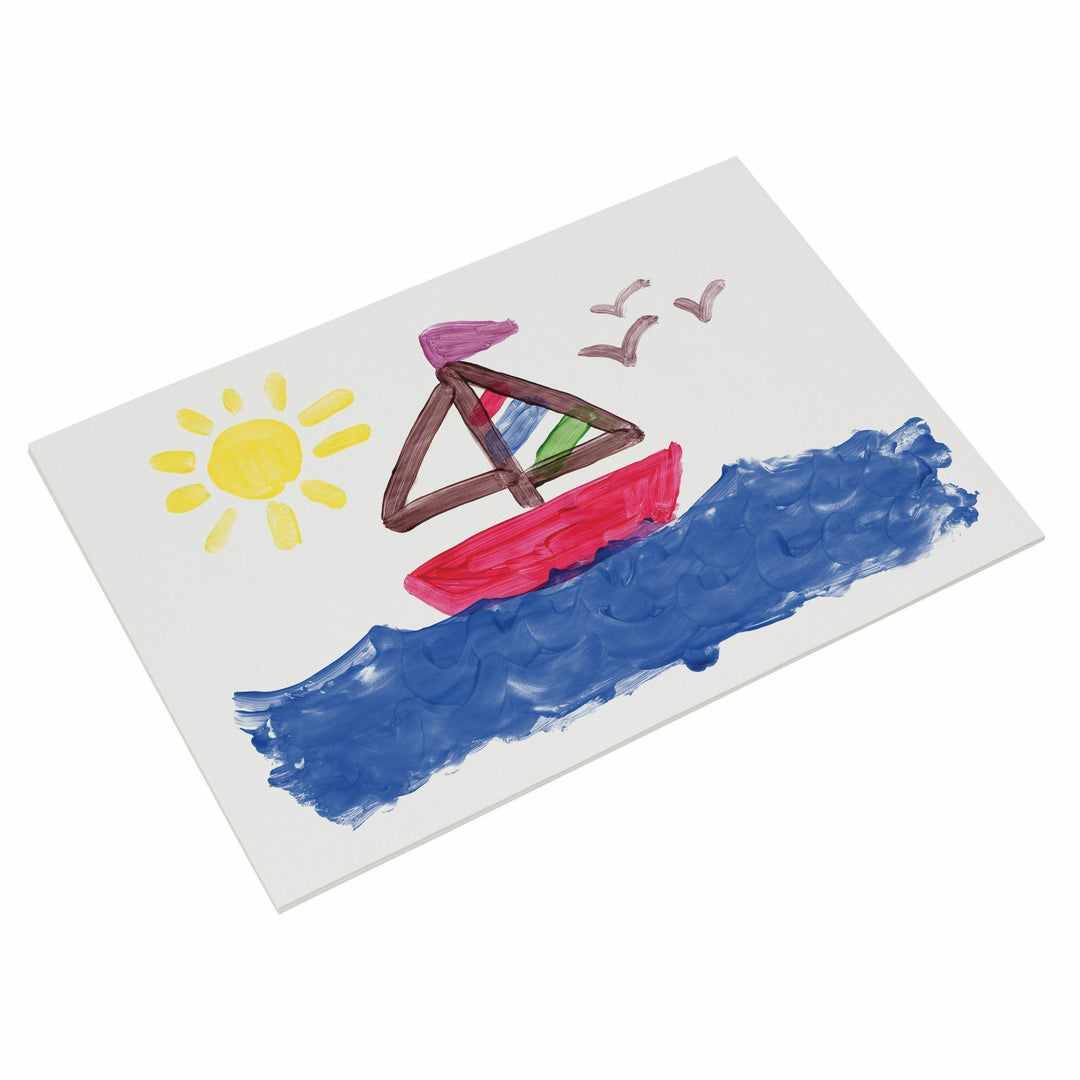 Image of Pacon® Fingerpaint Paper, Gloss Coat 16"x22", 100/PK, White