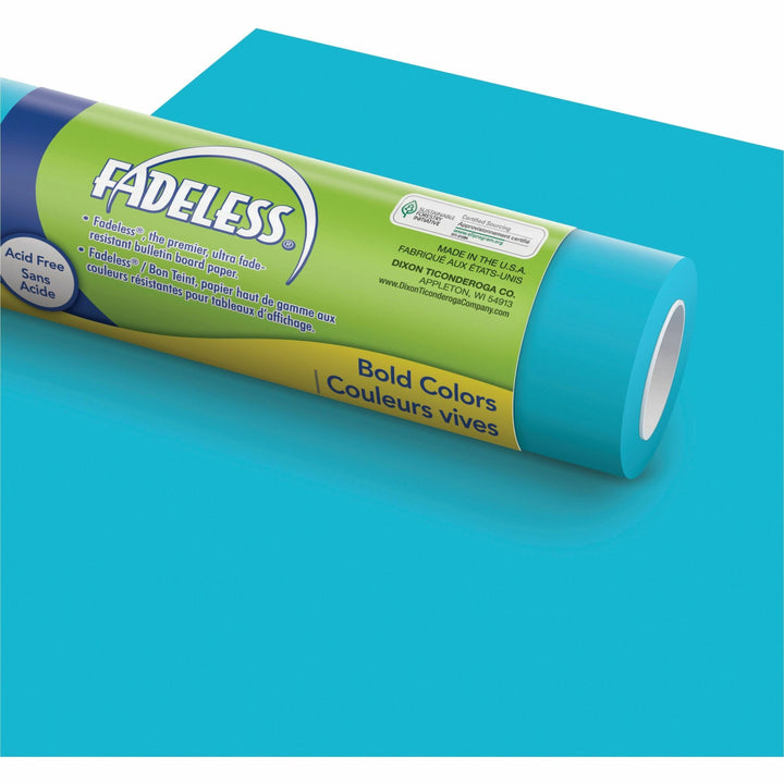 Image of Pacon® Art Paper Roll, Fadeless, 48" x 50', 50 lb, Azure