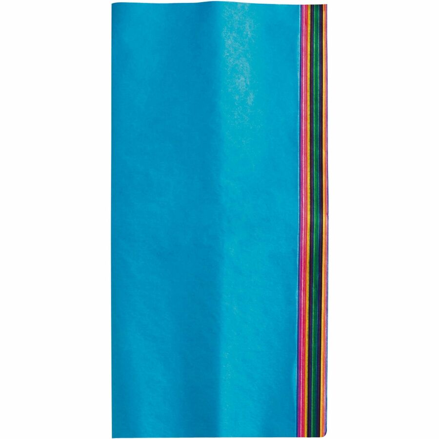 Image of Spectra 58520 Art Tissue Paper Assortment, 12" W x 18" Length, Assorted, 1 Pack