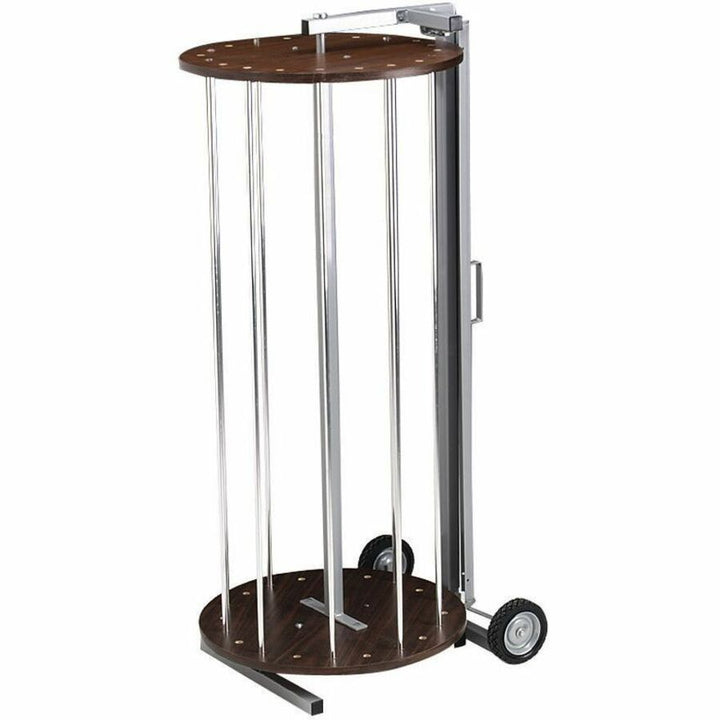 Image of Pacon® Rotary Rack-Kraft Rolls, f/ 48" Rolls, 24"x58"x28", Gray
