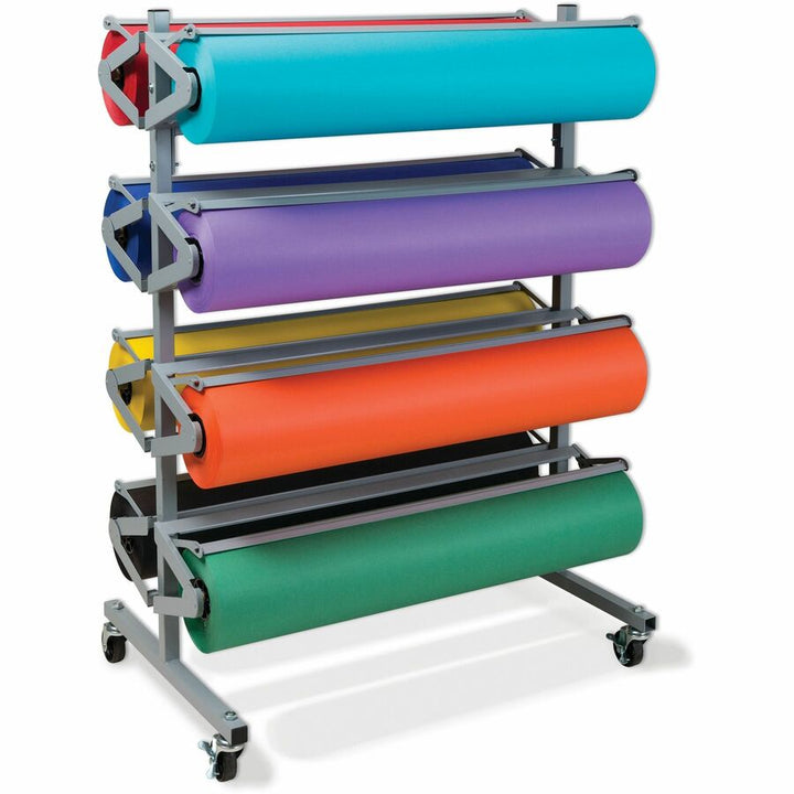 Image of Pacon® Art Paper Roll Dispenser, Holds 8, 36"W x 9"Dia, GY