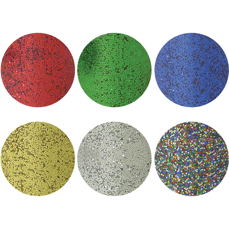 Image of Spectra 91356 Glitter Sparkling Crystals, 5 Color(s), Assorted, 0.75 oz, 1 Set
