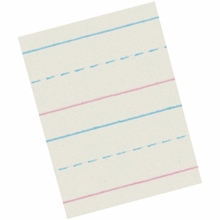 Image of Pacon® Newsprint w/Broken Midline,5/8"Rule,10-1/2"x8",500/PK,WE