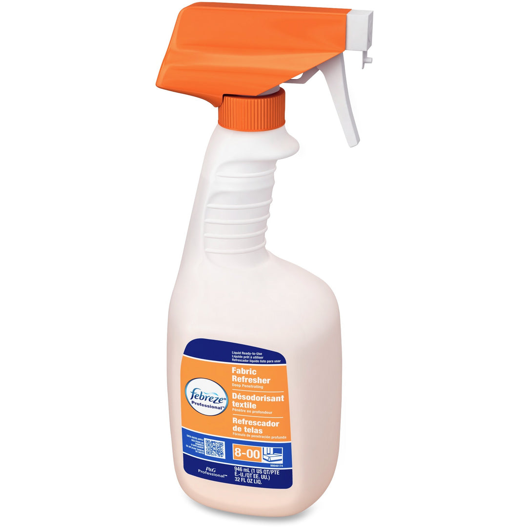 Image of Febreze 32801 Fabric Refresher Spray, Spray, 32 fl oz (1 quart), Fresh Scent, 8 / Carton, White