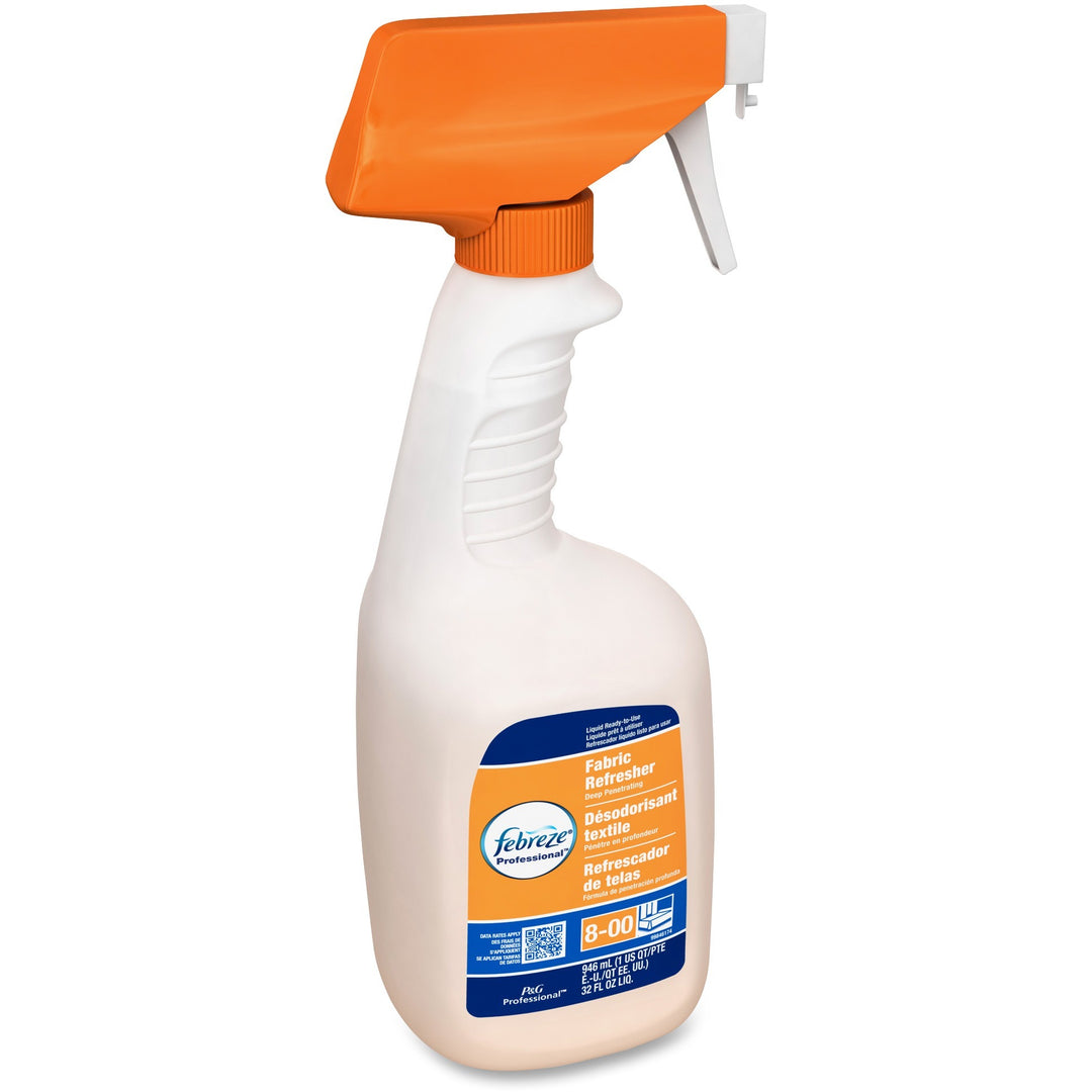 Image of Febreze 32801 Fabric Refresher Spray, Spray, 32 fl oz (1 quart), Fresh Scent, 8 / Carton, White