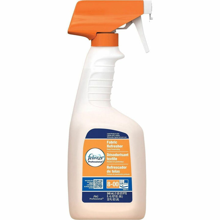 Image of Febreze 32801 Fabric Refresher Spray, Spray, 32 fl oz (1 quart), Fresh Scent, 8 / Carton, White