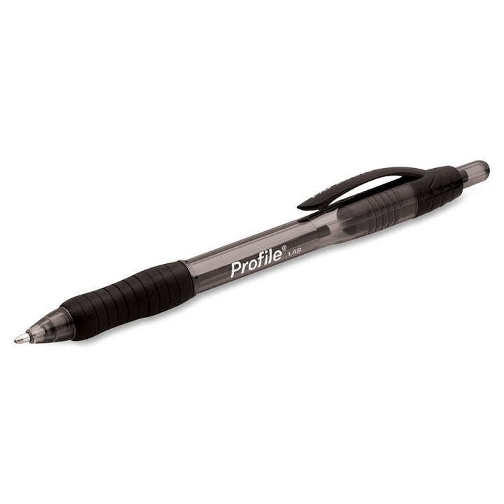 Image of Paper Mate® Ballpoint Pen,1.4mm,Translucent Black Barrel/BK Ink