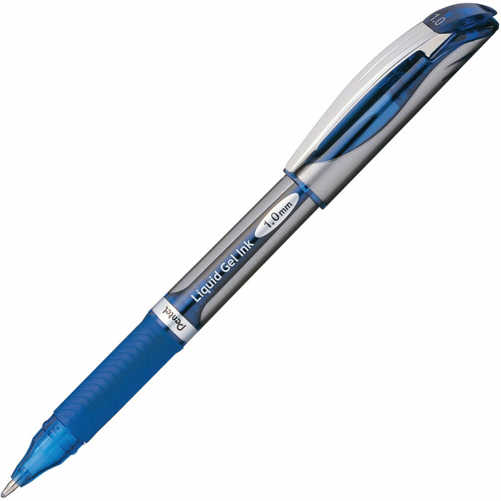 Image of Pentel® Liquid Gel Pen, Refillable, 1.0mm, Blue Barrel/Ink