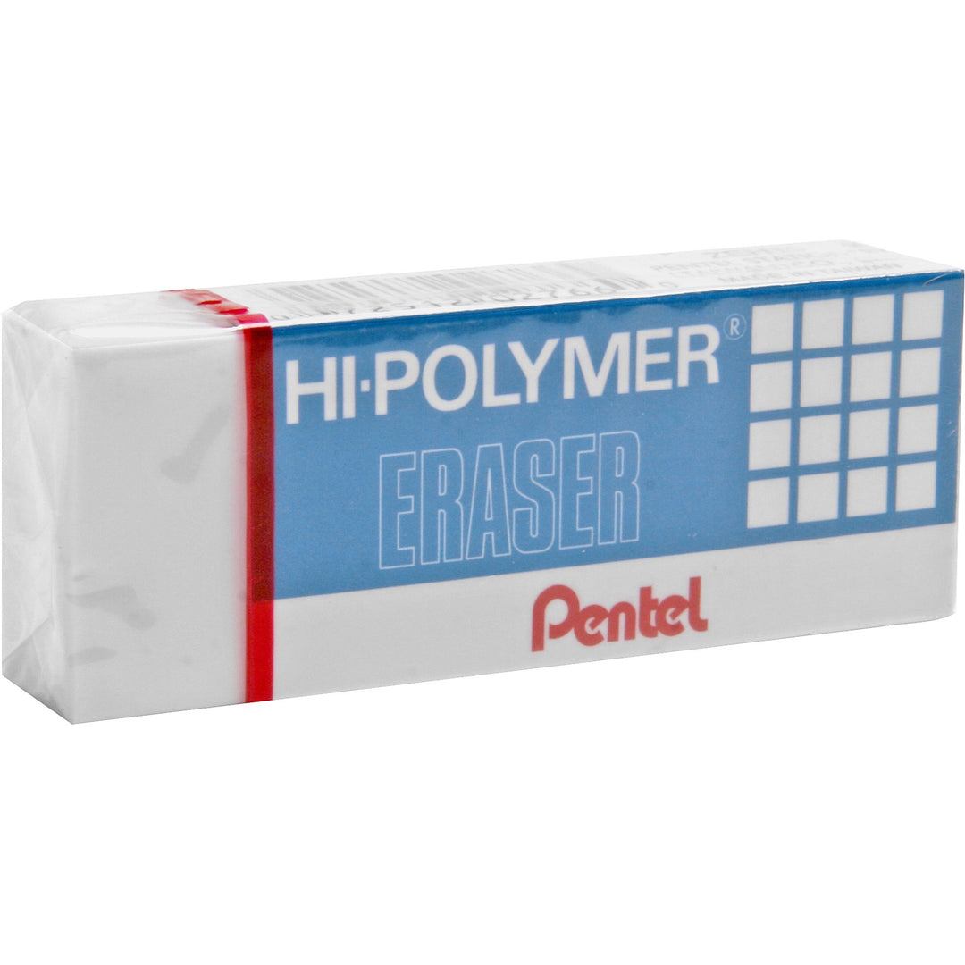 Image of Pentel® Hi-Polymer Eraser, Large, Nonabrasive, White