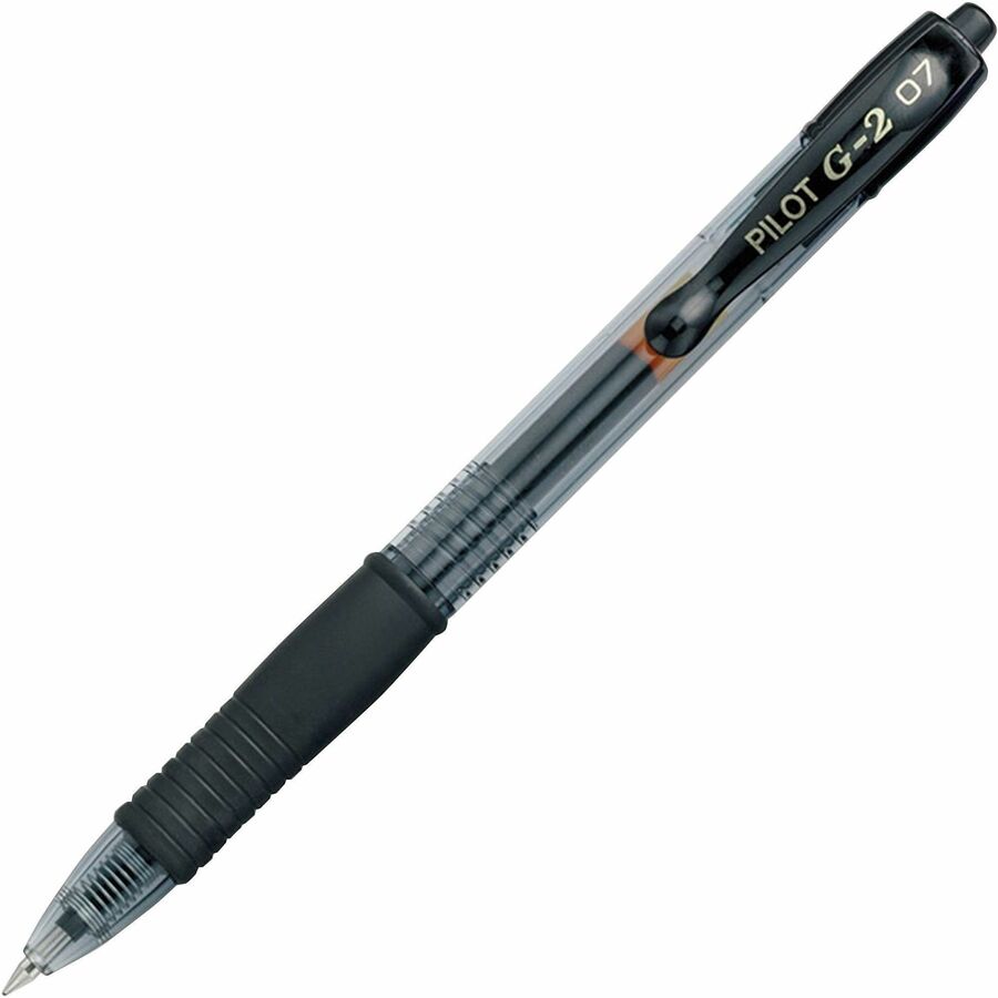 Image of Pilot® G2 Gel Pen, Retractable, Fine Point, Black