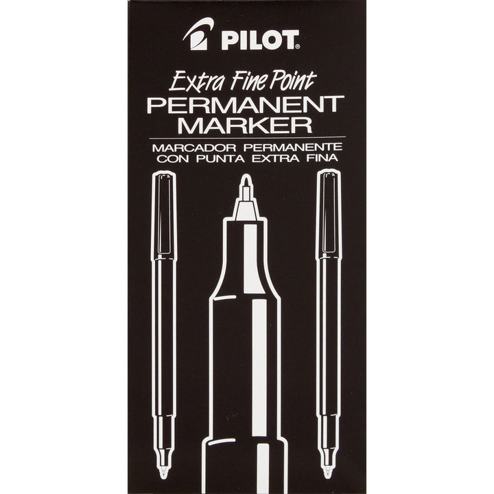 Image of Pilot® Marker, Permanent, Extra Fine Point, Black Ink