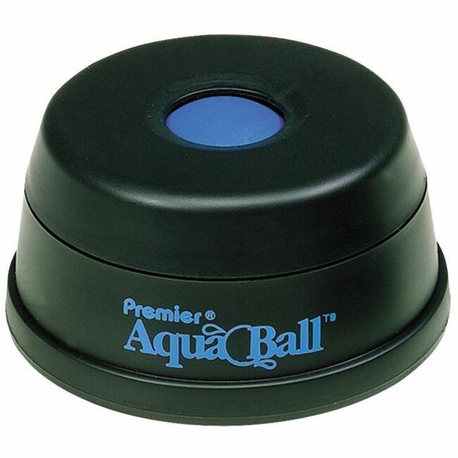 Image of Premier® AquaBall Floating Ball Envelope Moistener, 1.25" x 1.25" x 5.38", Black/Blue