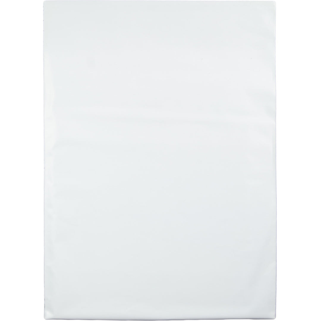 Image of Quality Park 45235 White Poly Mailing Envelopes, Catalog, 14" W x 19" Length, Self-sealing, White, Polyethylene, 100 / Pack