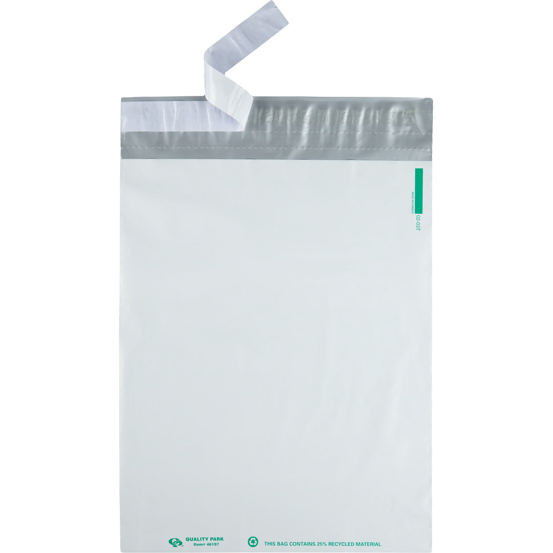 Image of Quality Park 46199 12 x 15-1/2 Jumbo Poly Mailers with Redi-Strip® Self-Sealing Closure