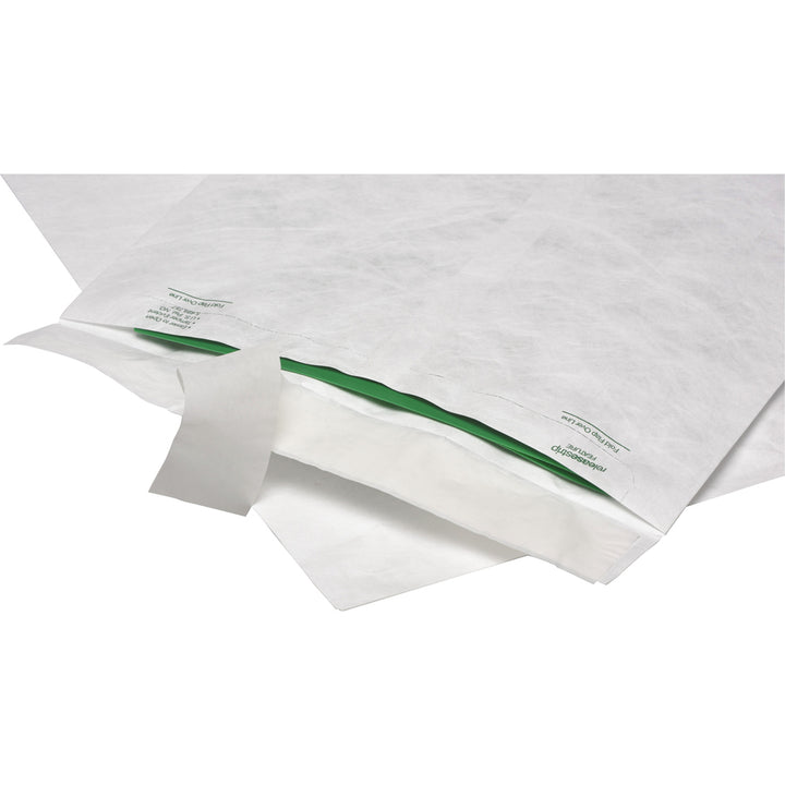 Image of Survivor® Lightweight 14 lb Tyvek Catalog Mailers, #10 1/2, Square Flap, Redi-Strip Adhesive Closure, 9 x 12, White, 100/Box