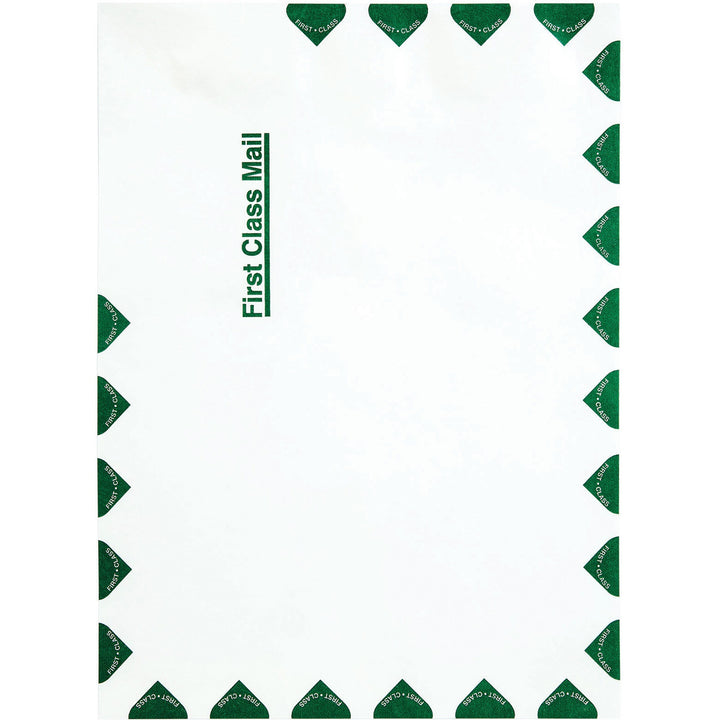 Image of Survivor® Lightweight 14 lb Tyvek Catalog Mailers, First Class, #10 1/2, Commercial Flap, Redi-Strip Closure, 9 x 12, White, 100/Box
