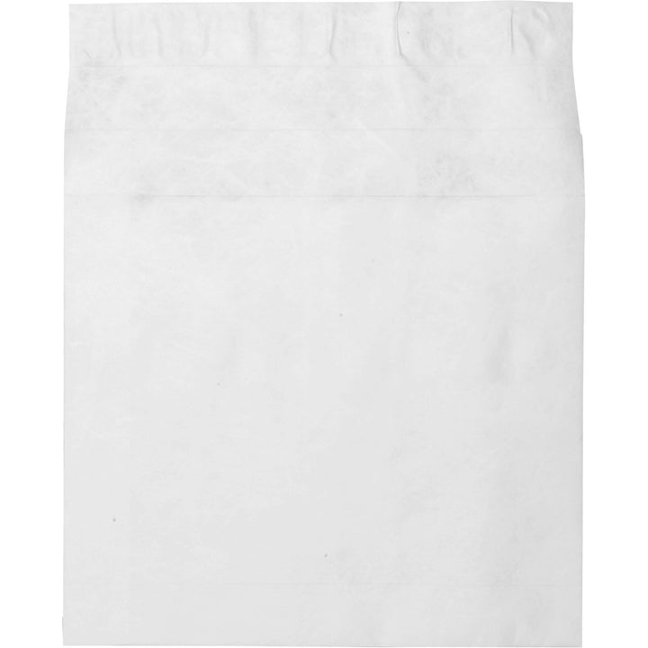 Image of Survivor® Heavyweight 18 lb Tyvek Open End Expansion Mailers, #15 1/2, Square Flap, Redi-Strip Adhesive Closure, 12 x 16, White, 100/CT