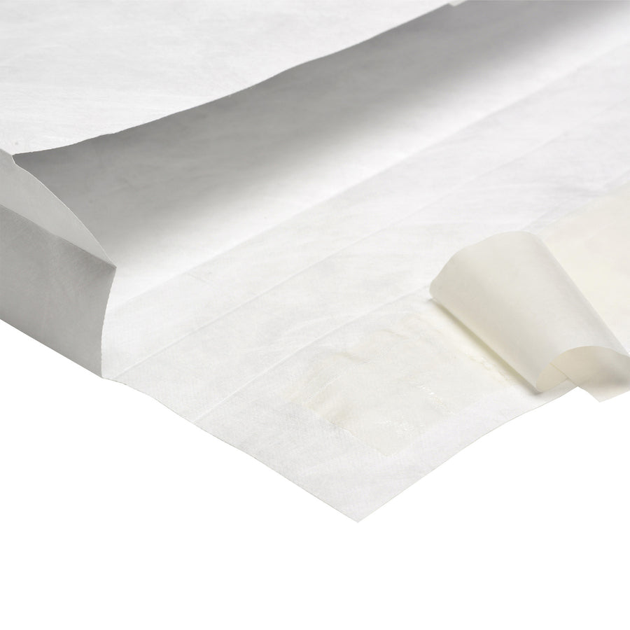 Image of Survivor® Heavyweight 18 lb Tyvek Open End Expansion Mailers, #15 1/2, Square Flap, Redi-Strip Adhesive Closure, 12 x 16, White, 100/CT