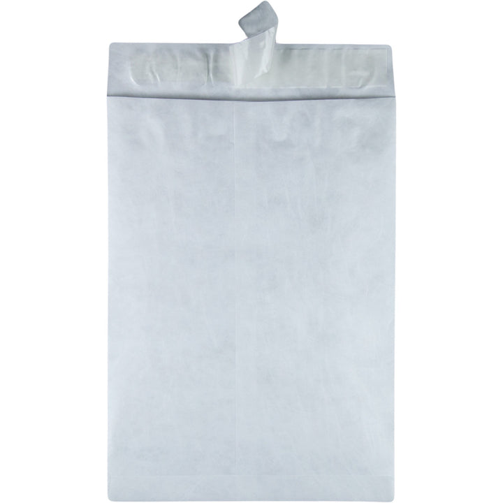 Image of Survivor® Heavyweight 18 lb Tyvek Catalog Mailers, Square Flap, Self-Adhesive Closure, 13 x 19, White, 25/Box