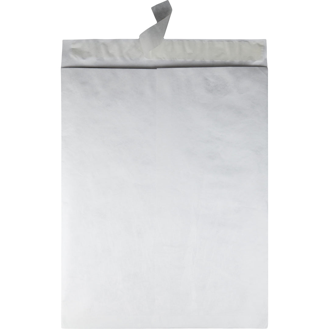 Image of Survivor® Heavyweight 18 lb Tyvek Catalog Mailers, Square Flap, Redi-Strip Adhesive Closure, 18 x 23, White, 25/Box