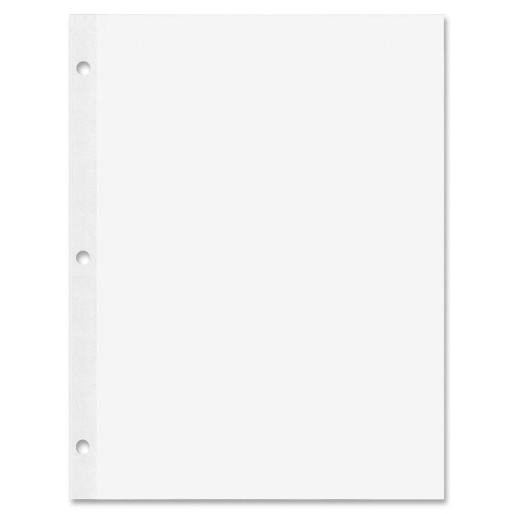 Image of National® Rip Proof Reinforced Filler Paper, 3-Hole, 8.5 X 11, Unruled, 100/pack