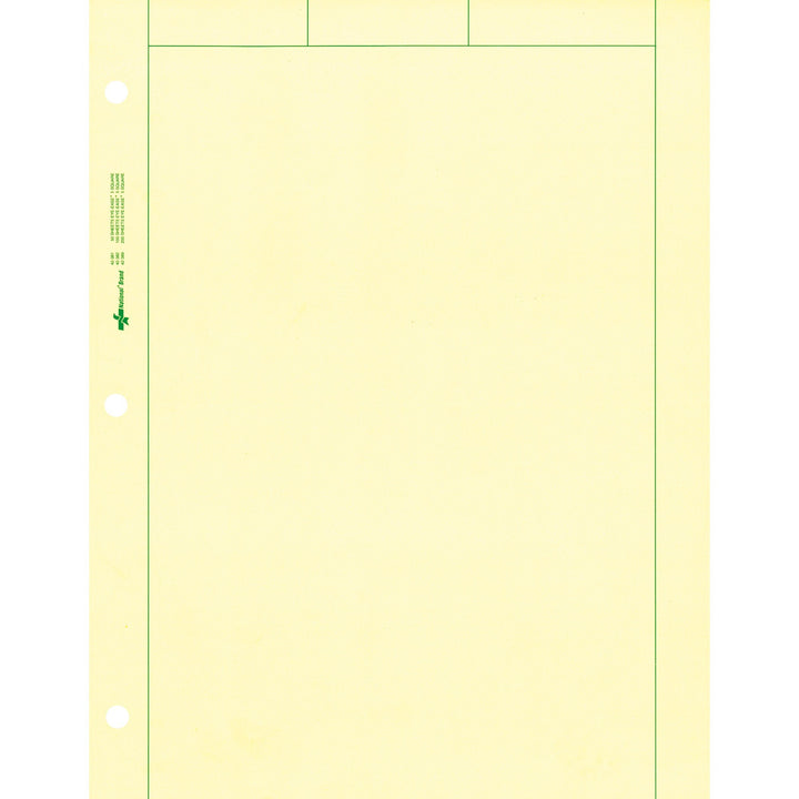 Image of Rediform® Computation Pad, 5"x5" Quad, 8-1/2"x11", 100 Sheets,Green