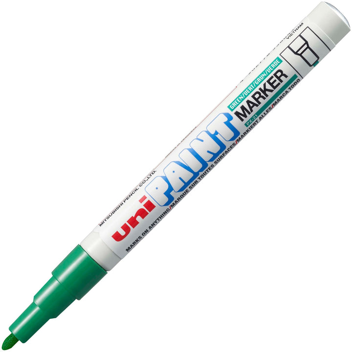 Image of uni®-Paint Permanent Marker, Fine Bullet Tip, Green