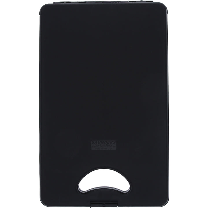 Image of Saunders Portable Desktop Clipboard, 1/2"Storage,10"x16", Black