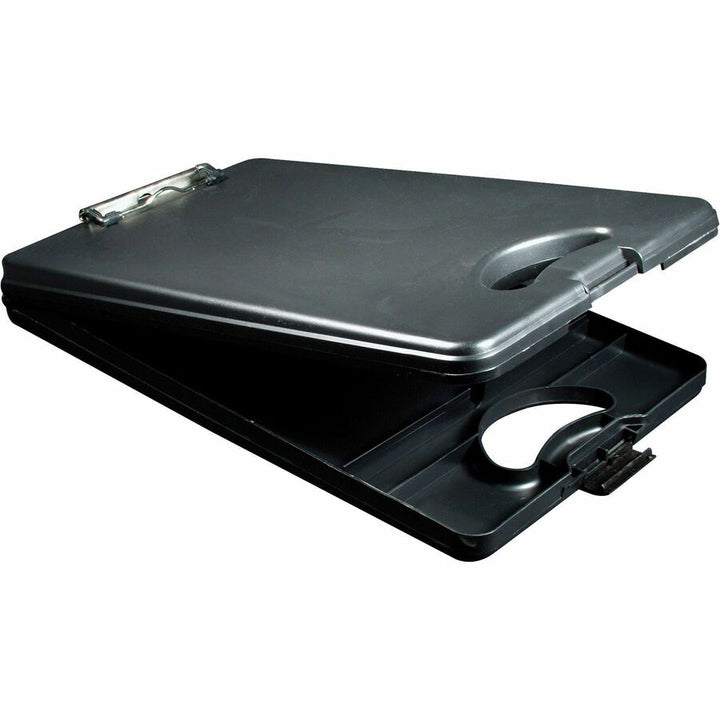 Image of Saunders Portable Desktop Clipboard, 1/2"Storage,10"x16", Black