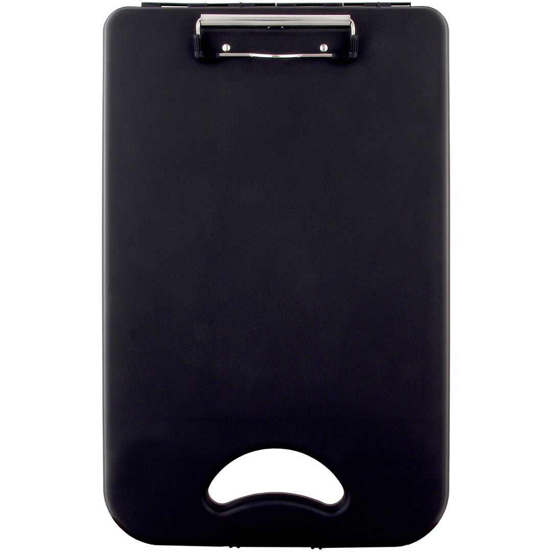 Image of Saunders Portable Desktop Clipboard, 1/2"Storage,10"x16", Black